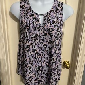 Torrid size 2 gauze fabric sleeve top keyhole neck line